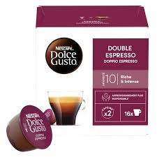 Nescafe Dolce Gusto Doppio Espresso 2X Caffeine X16